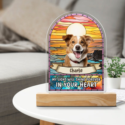 I Am Always With You - Customized Personalized 3D LED Light - Gift For Dog Lovers